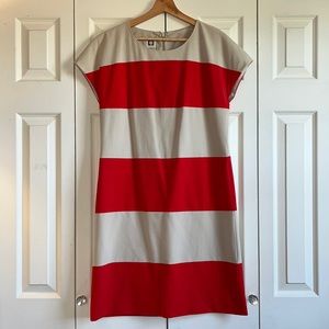 Anne Klein stretch cotton sheath dress size 4